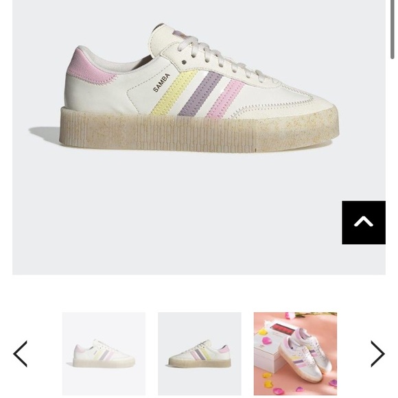 sambarose shoes white